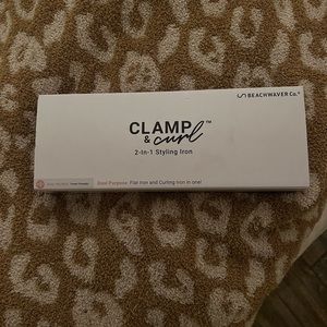 Beachwaver clamp & curl BNIB